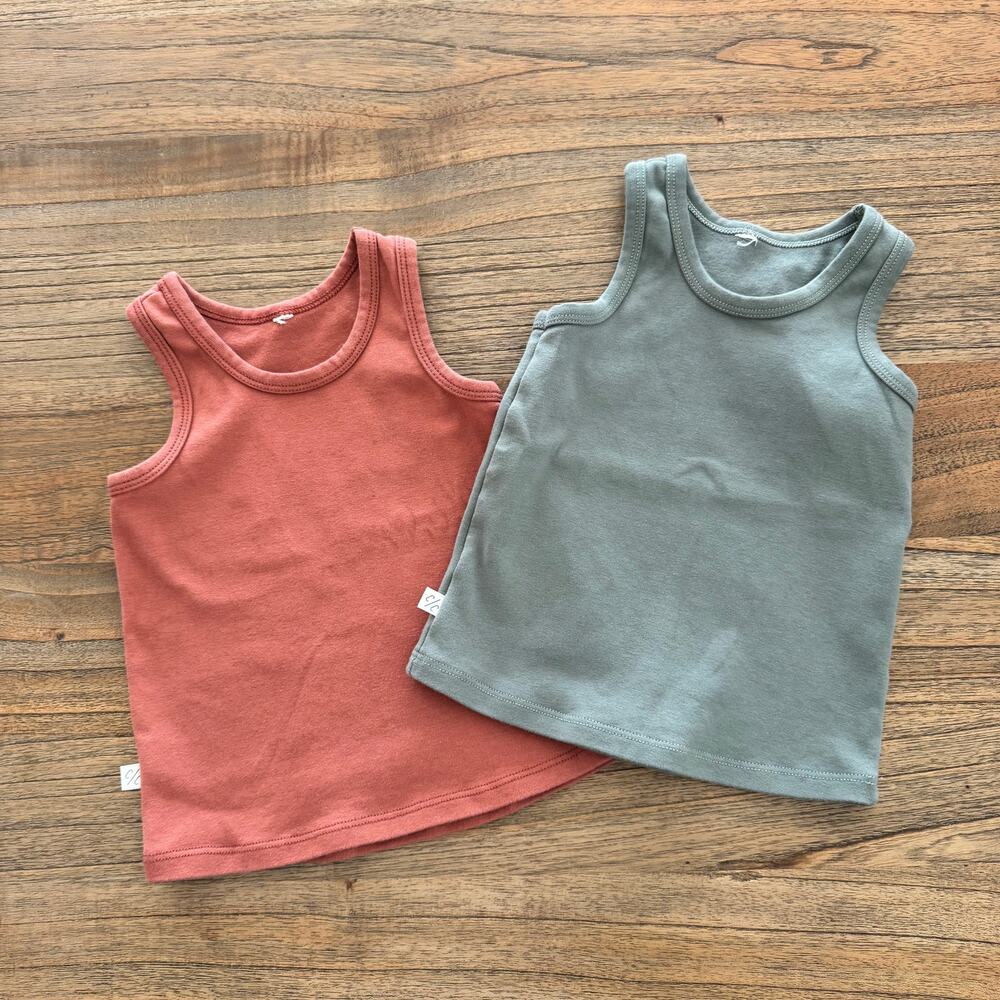 Childhoods Clothing Toddler Girl Tank Tops (2) - Size 3T